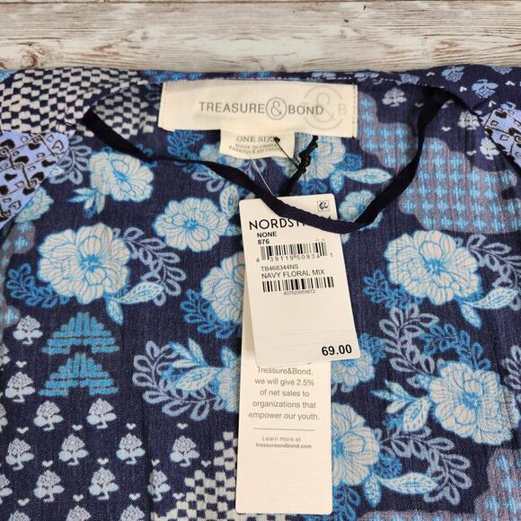 Treasure & Bond Border Print Duster - Picture 6 of 10